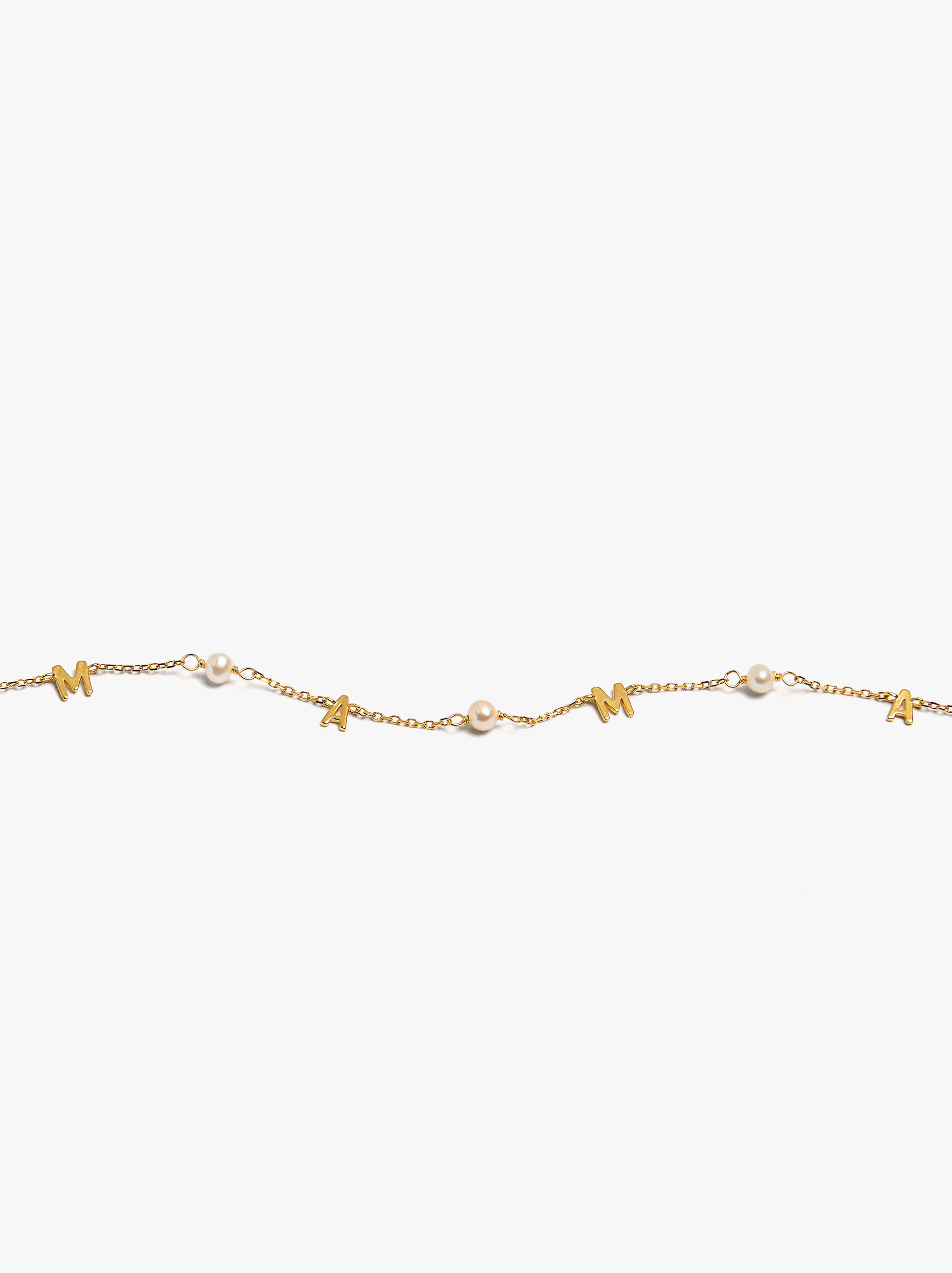 Pearl MAMA Bracelet - Freshwater Pearls - 925 Sterling Silver