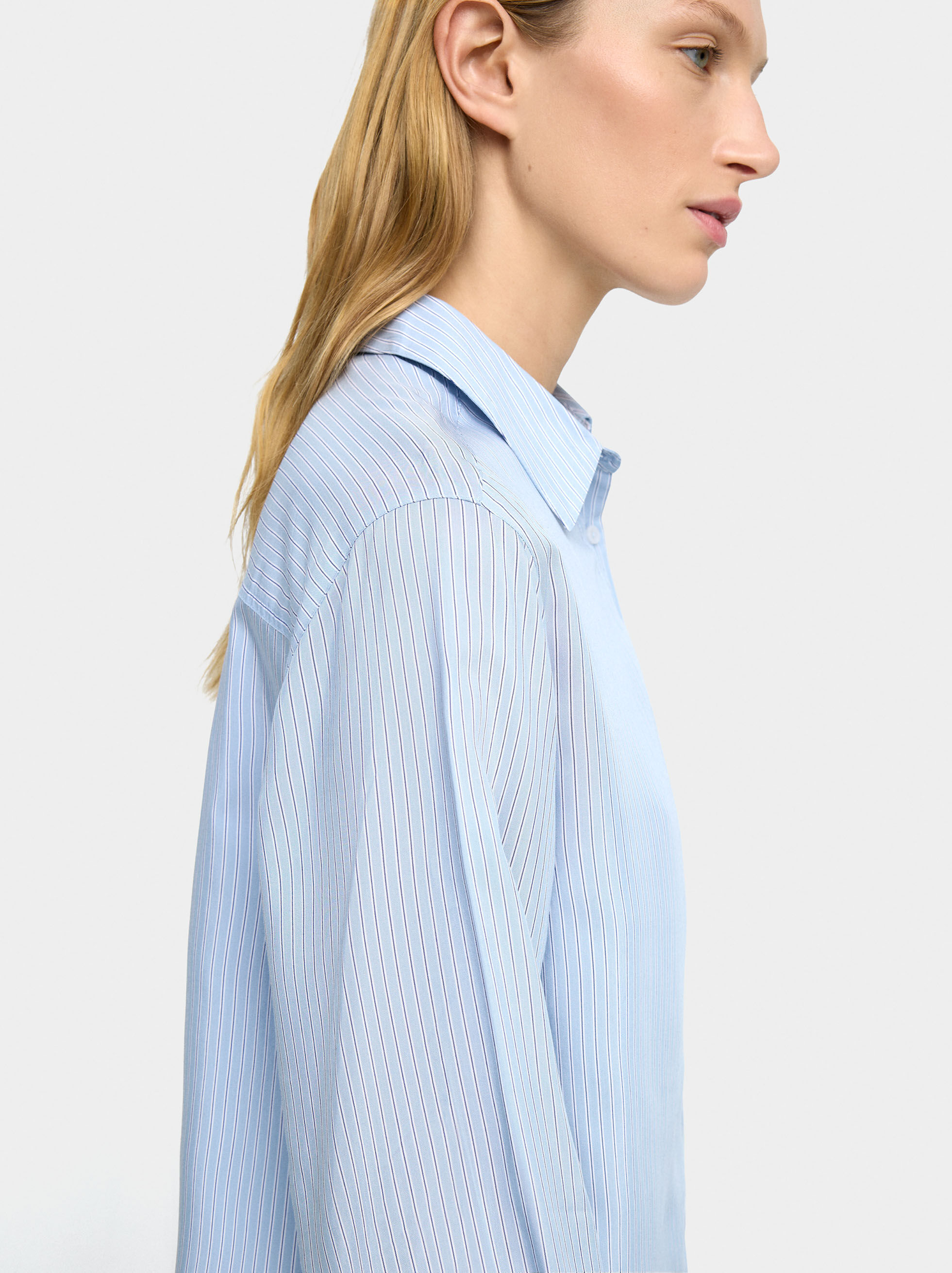 Diplomatic stripe shirt