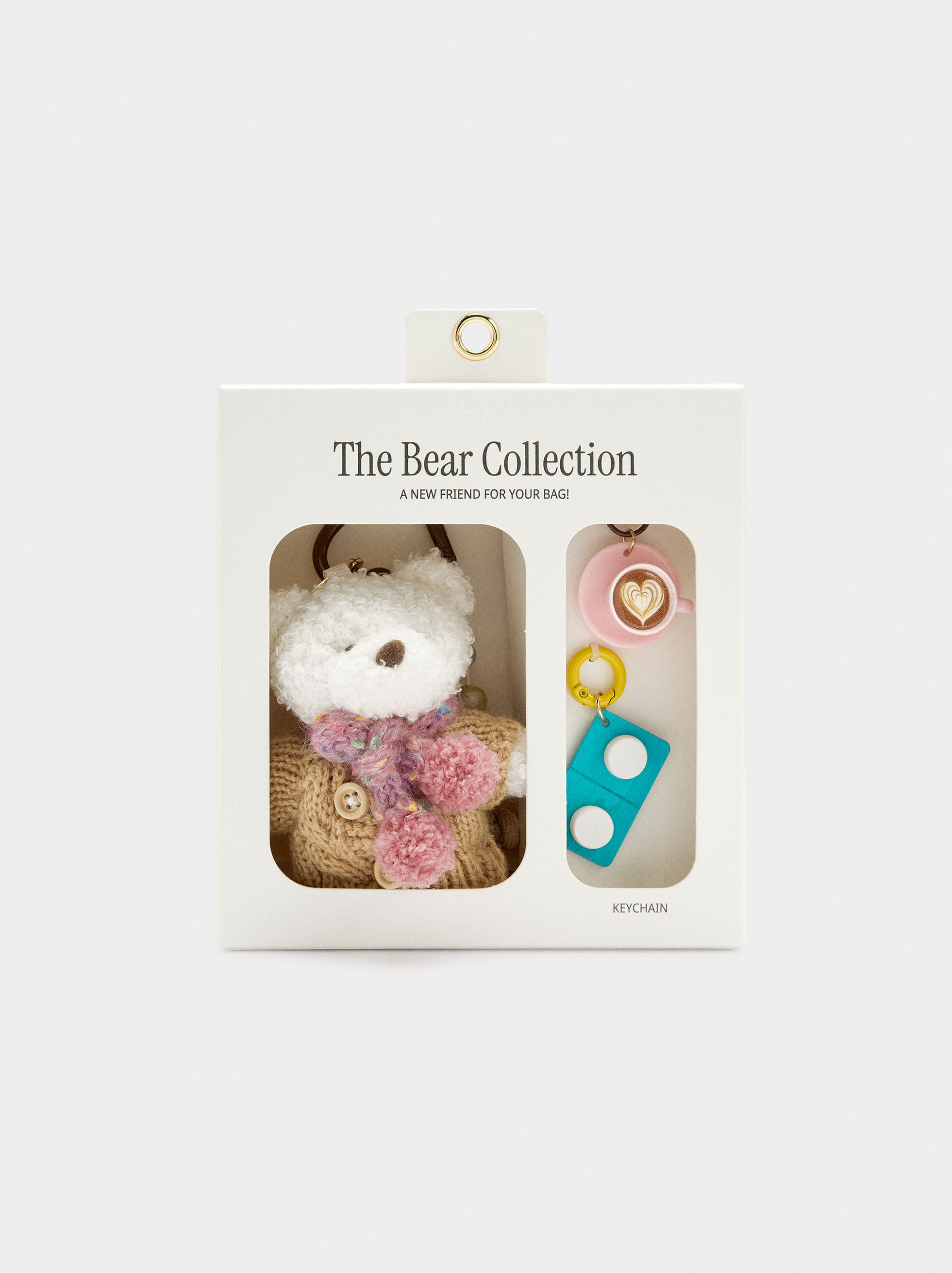 Keychain charm CONSTIPATION - The Bear Collection