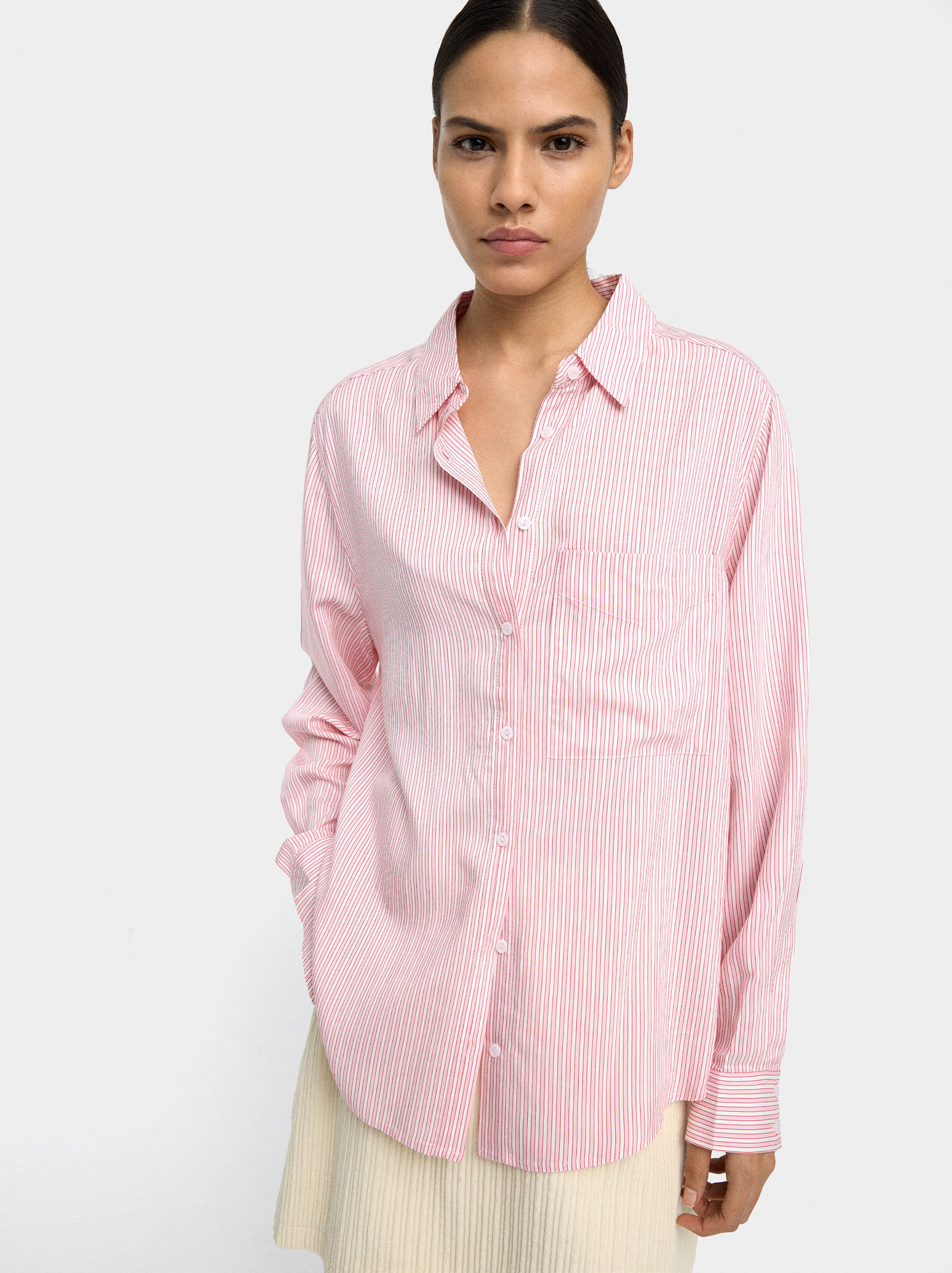 Diplomatic stripe shirt