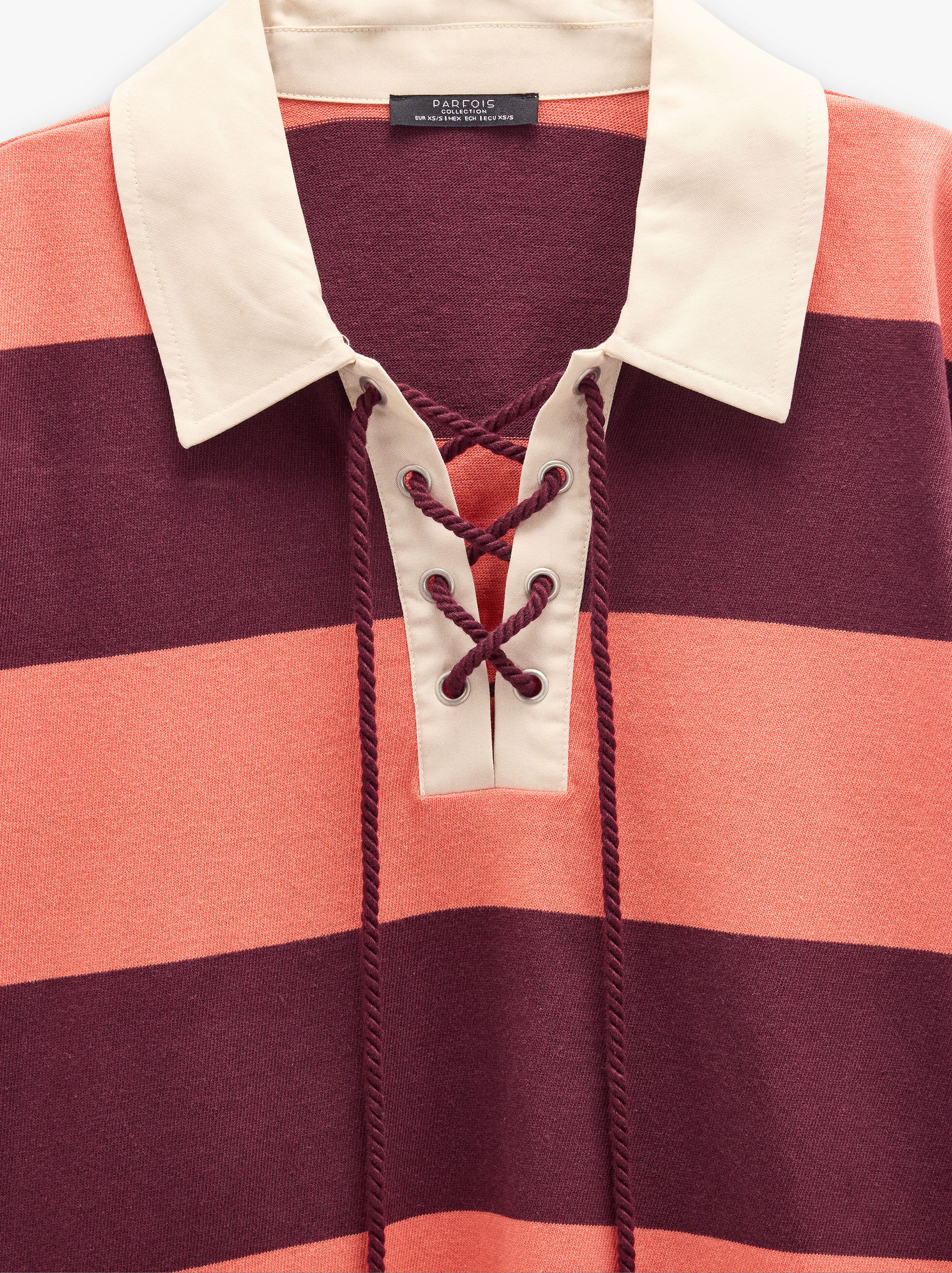 Striped Sweatshirt 100% Cotton