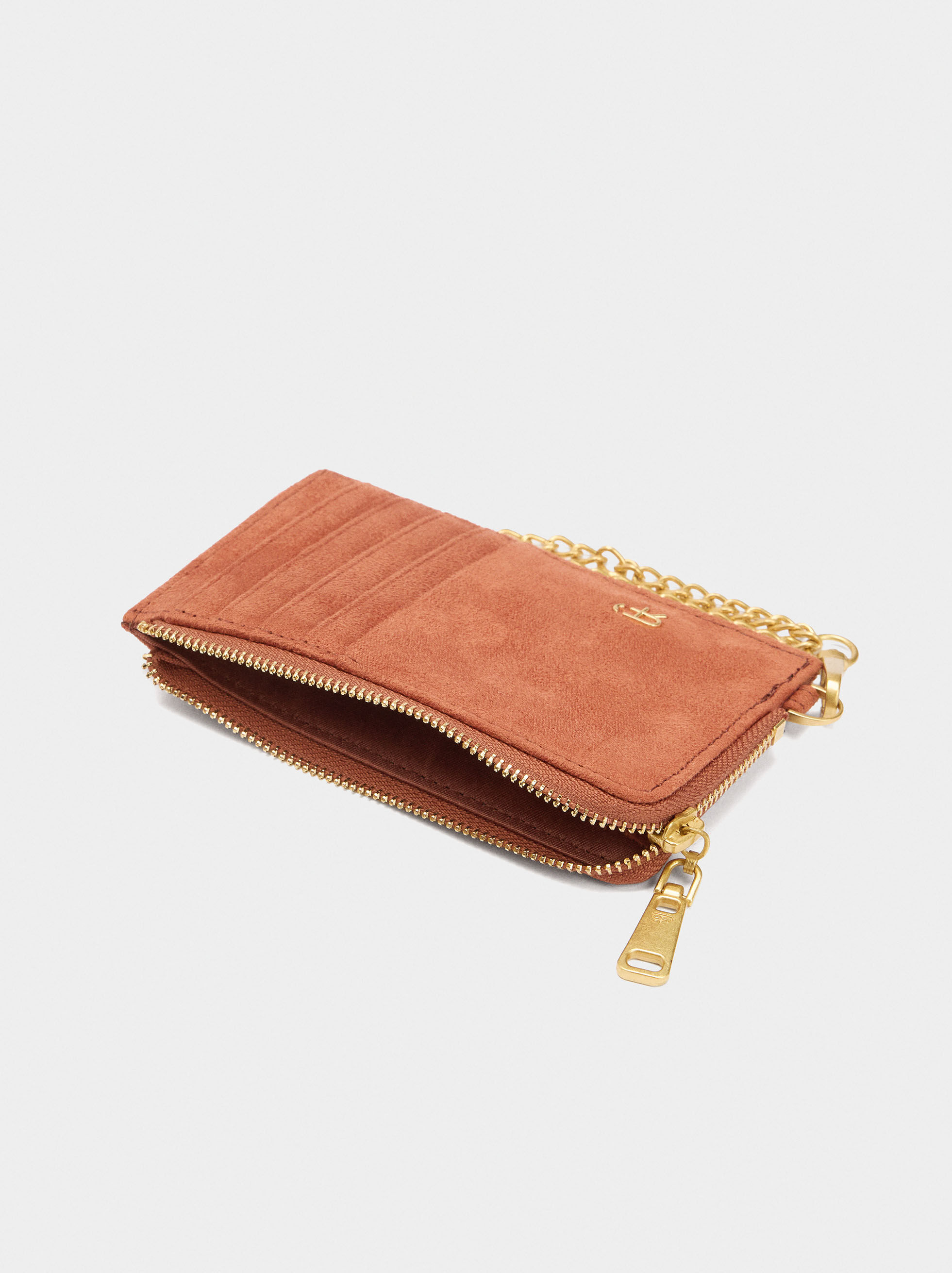 Leather-effect cardholder