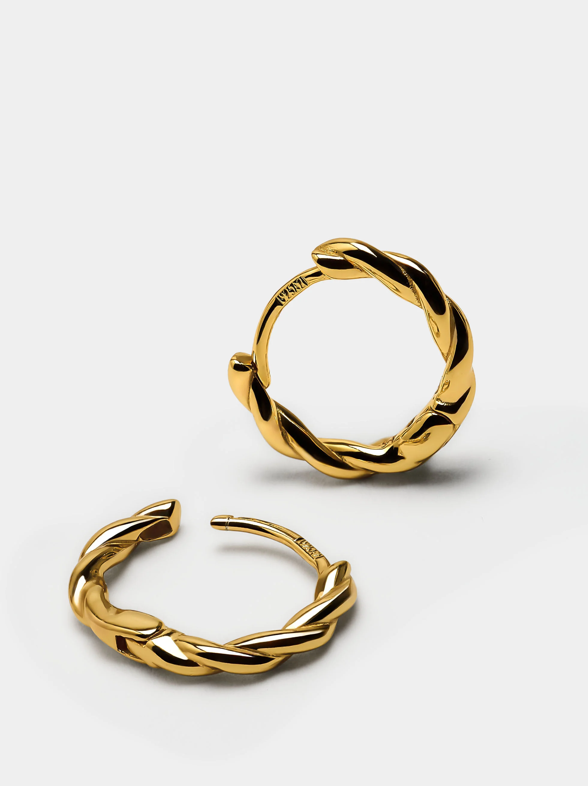 Interwoven Rings - 925 Sterling Silver
