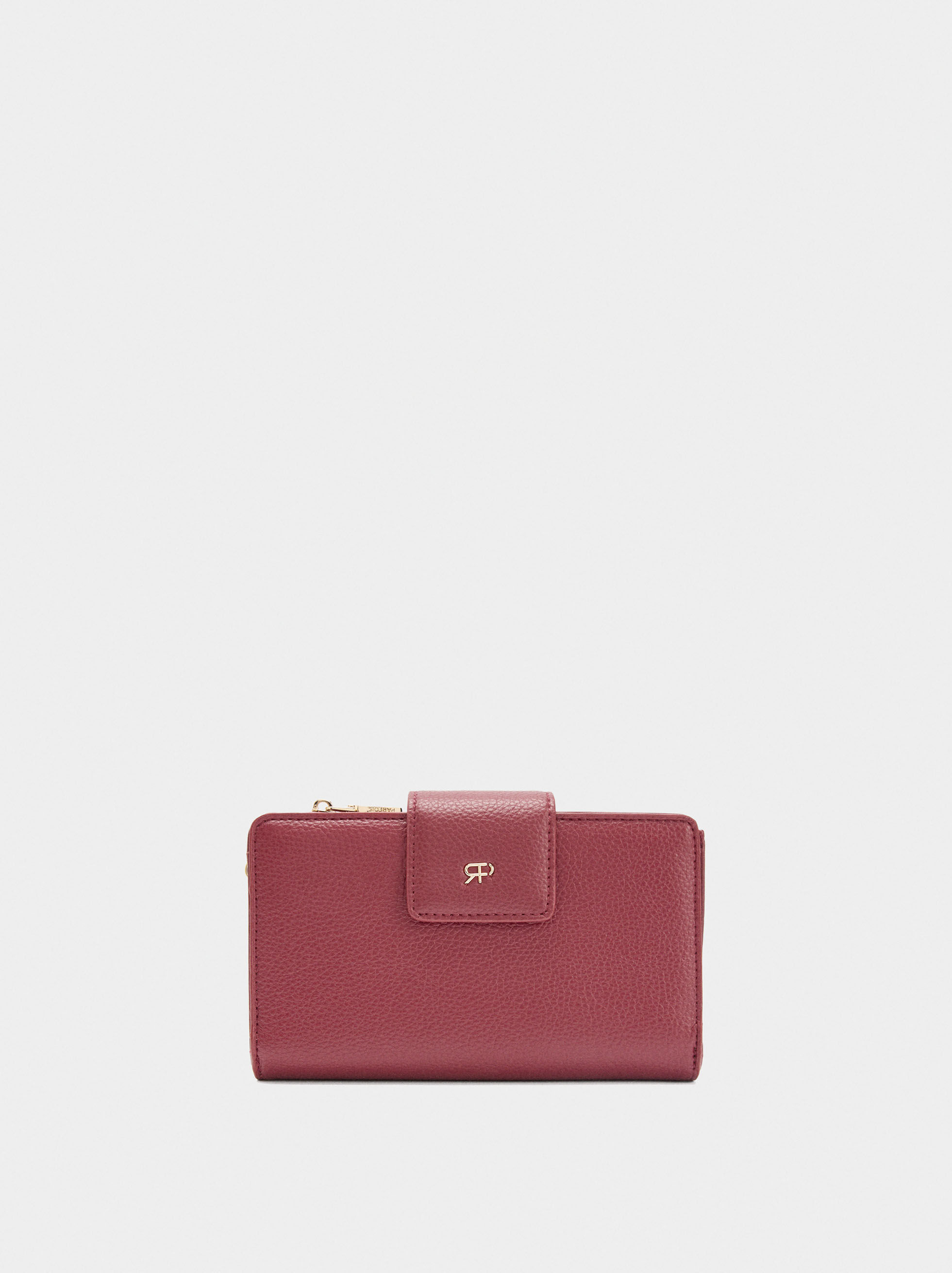 Coin purse with phone pocket