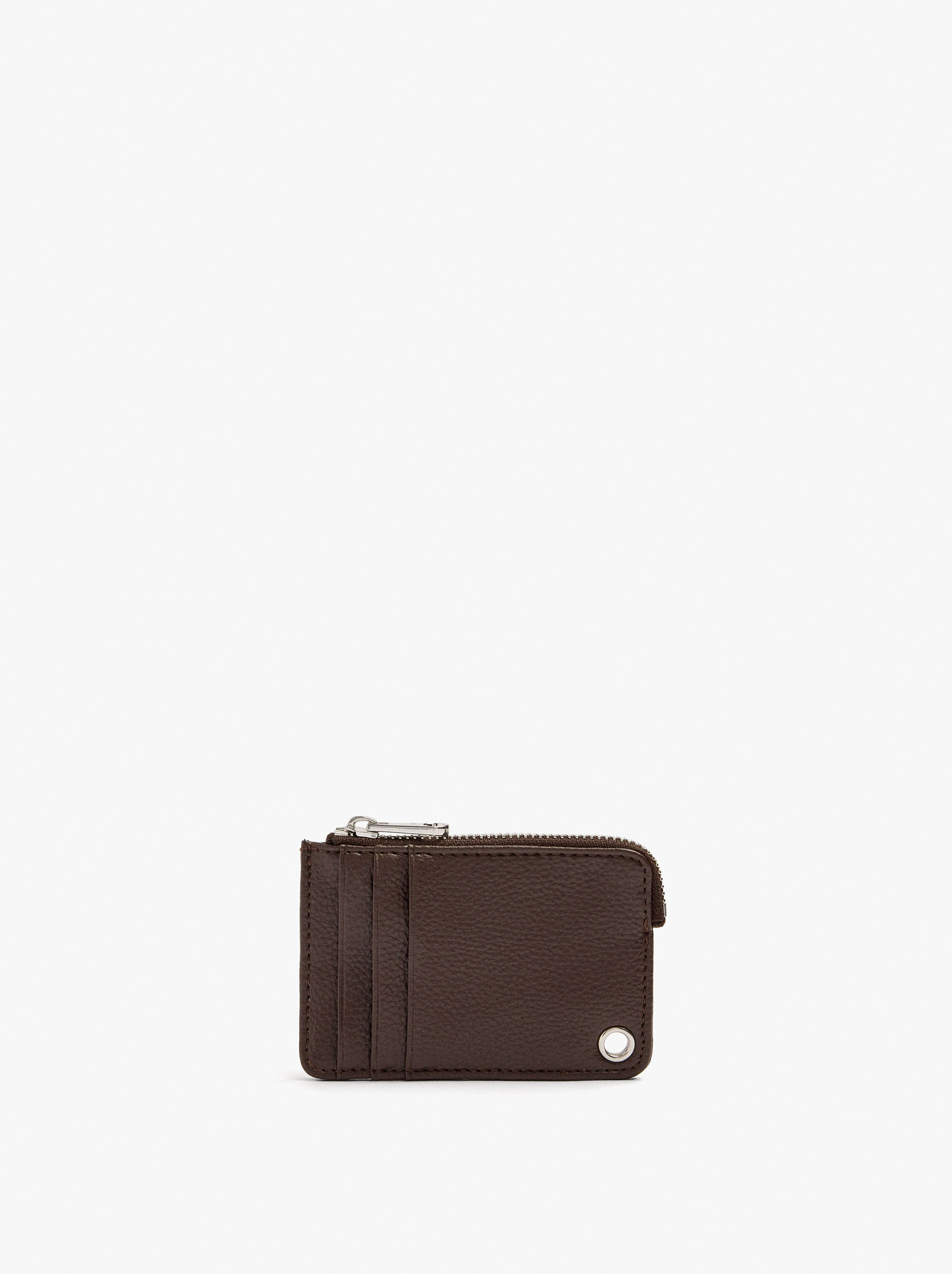 Keychain with card holder and case