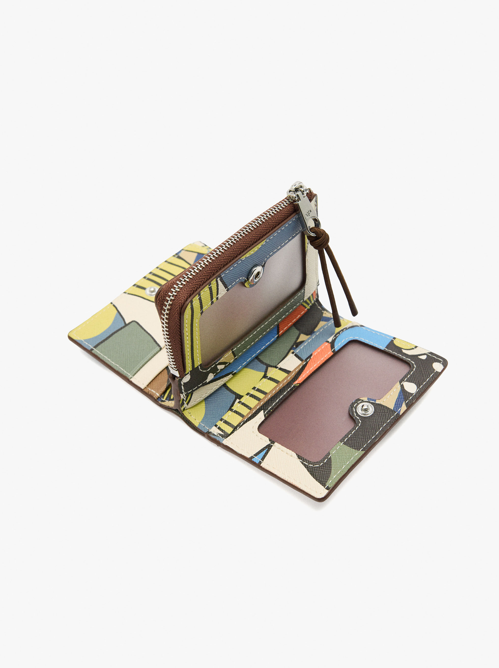 Textured Printed Coin Purse