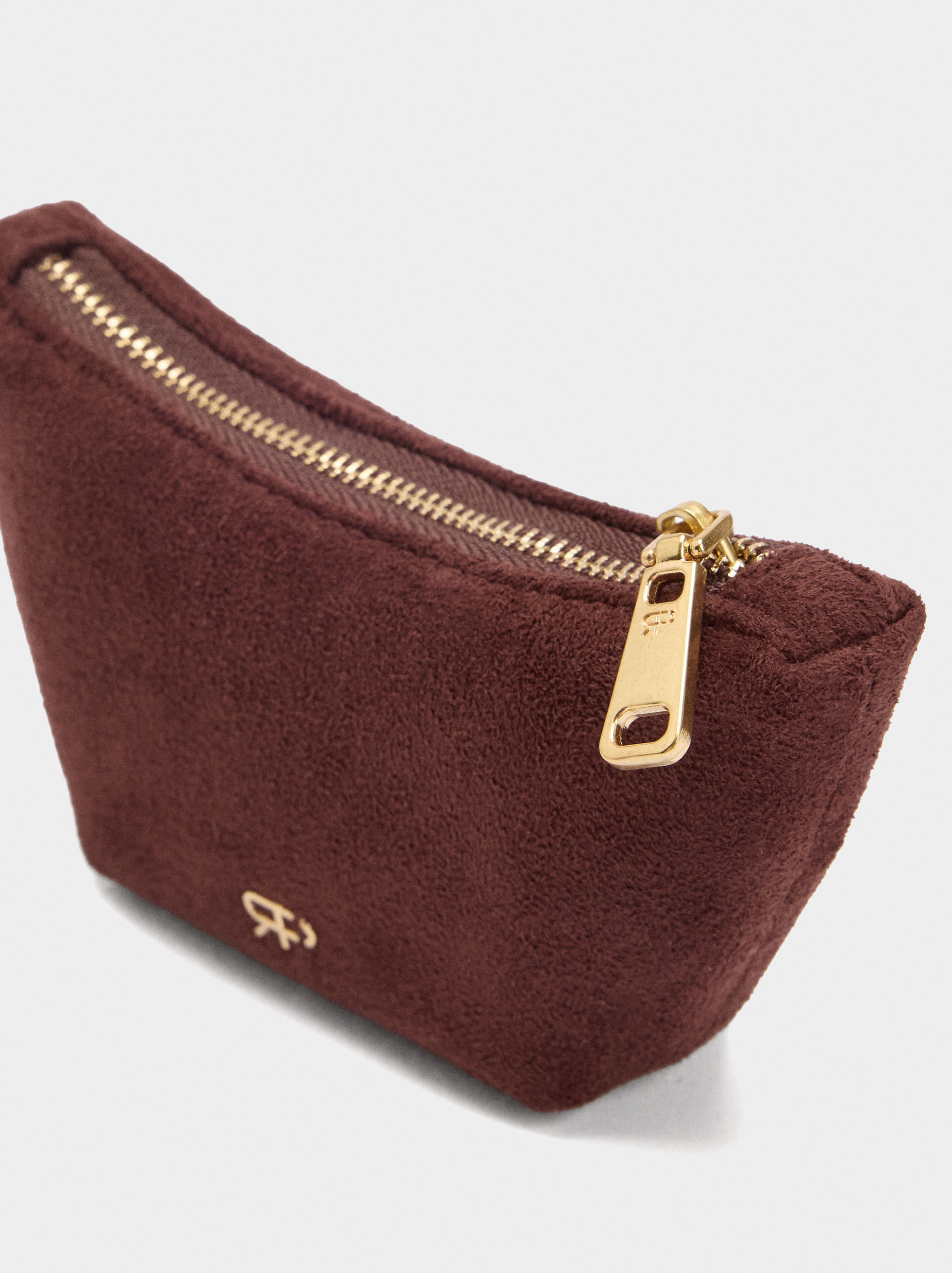 Leather-effect coin purse