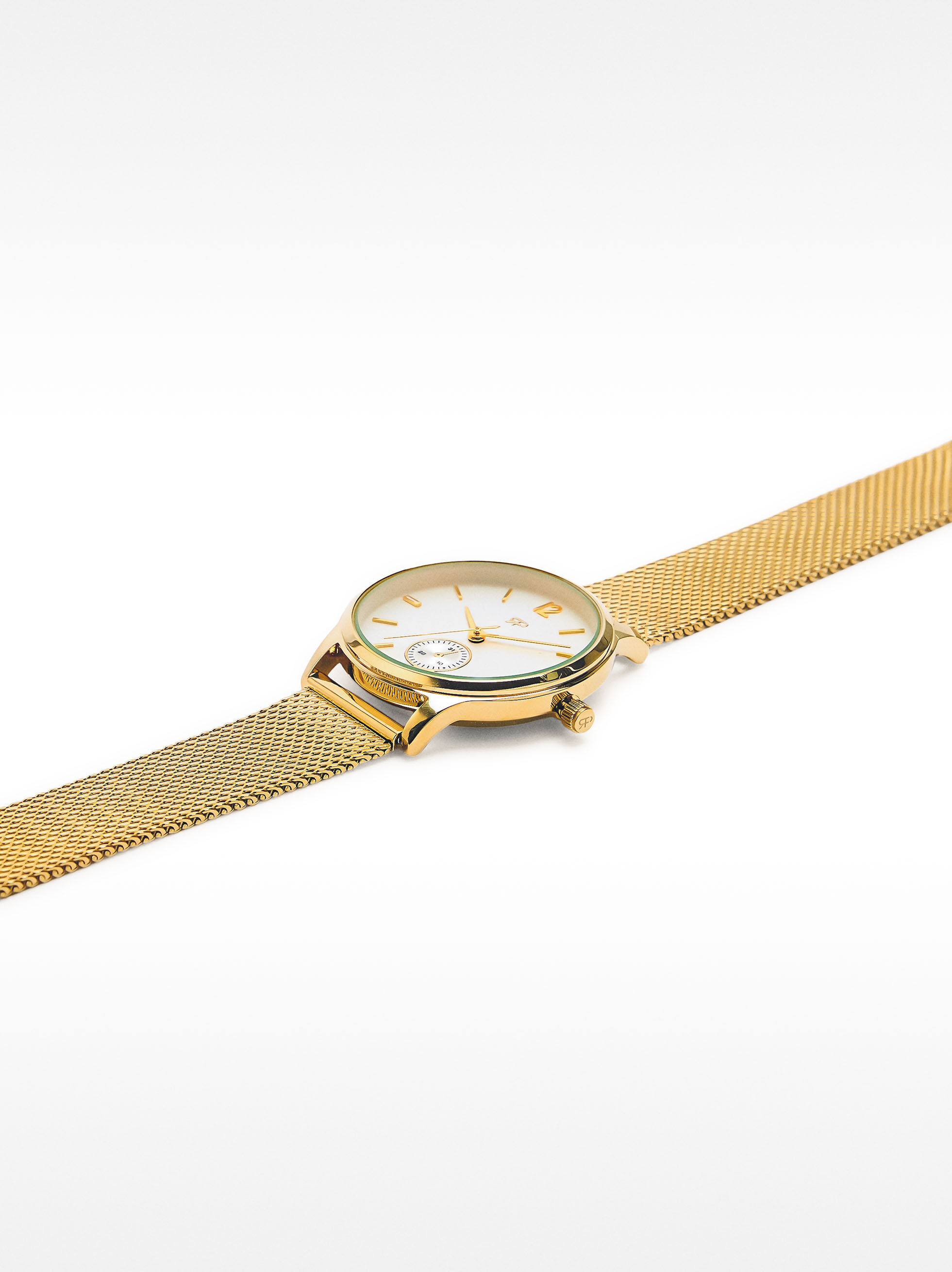 Metal Mesh Bracelet Watch Steel